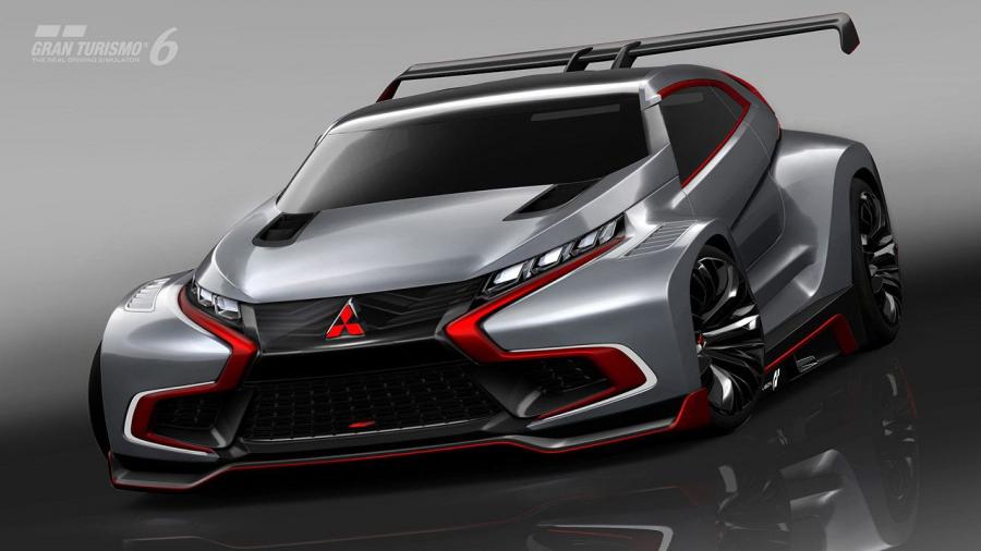  Mitsubishi XR-PHEV Evolution Vision Gran Turismo Concept 2014 года  (фото 3 из 13)